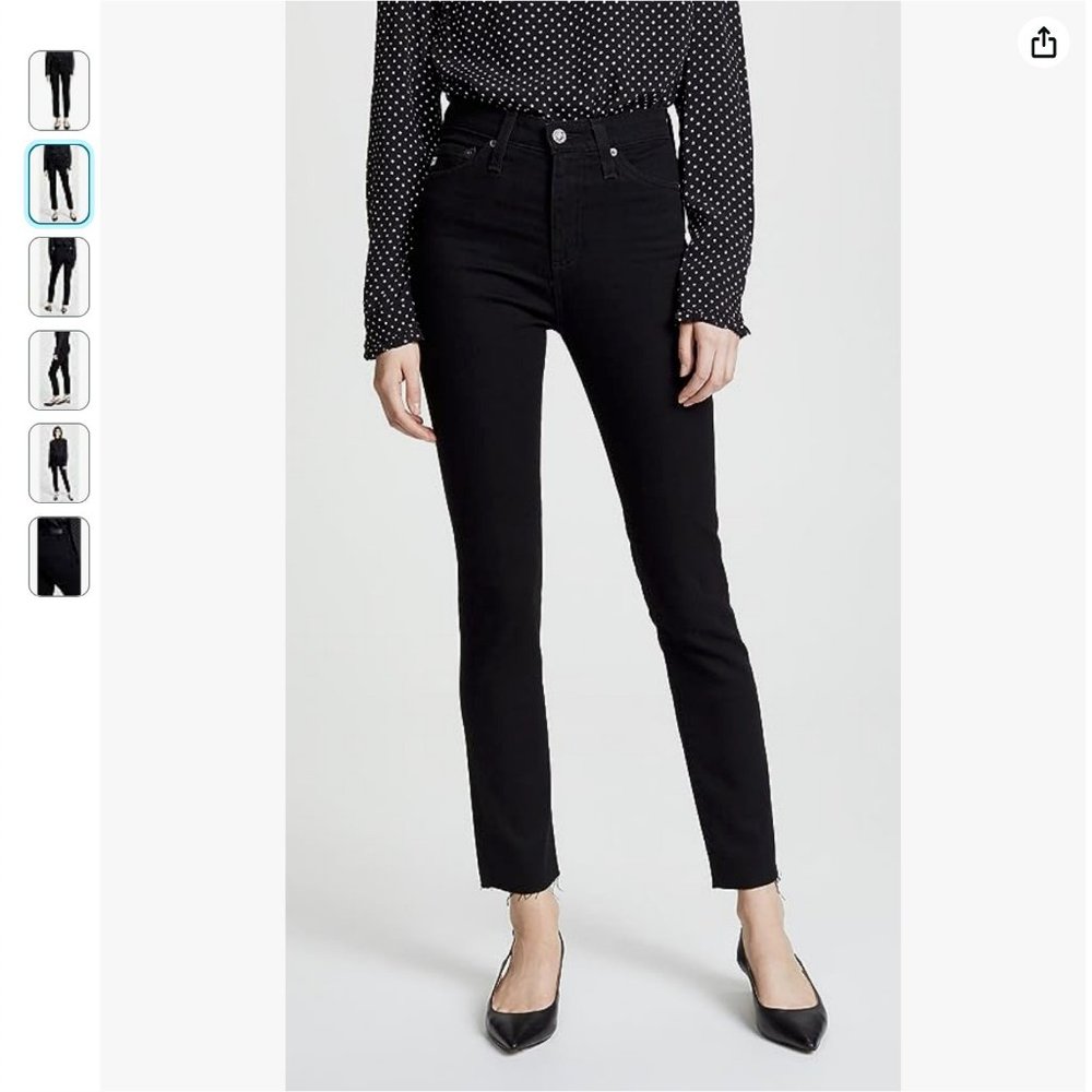AG Jeans (Adriano Goldschmied) - Sophia High-Waisted Skinny Ankle
